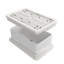 Évier de cuisine à tablier frontal avec robinet, grille d'évier et ensemble de drain L 33 po x l 18 po-90977347-75258512