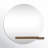 Beacon Flat Wall Mirror with Shelves