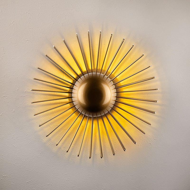 Lustre, Or, H 17,72 po x l 17,72 po x P 7,09 po