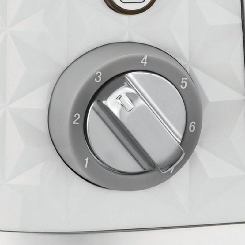 Vector Kettle And Toaster Set, White