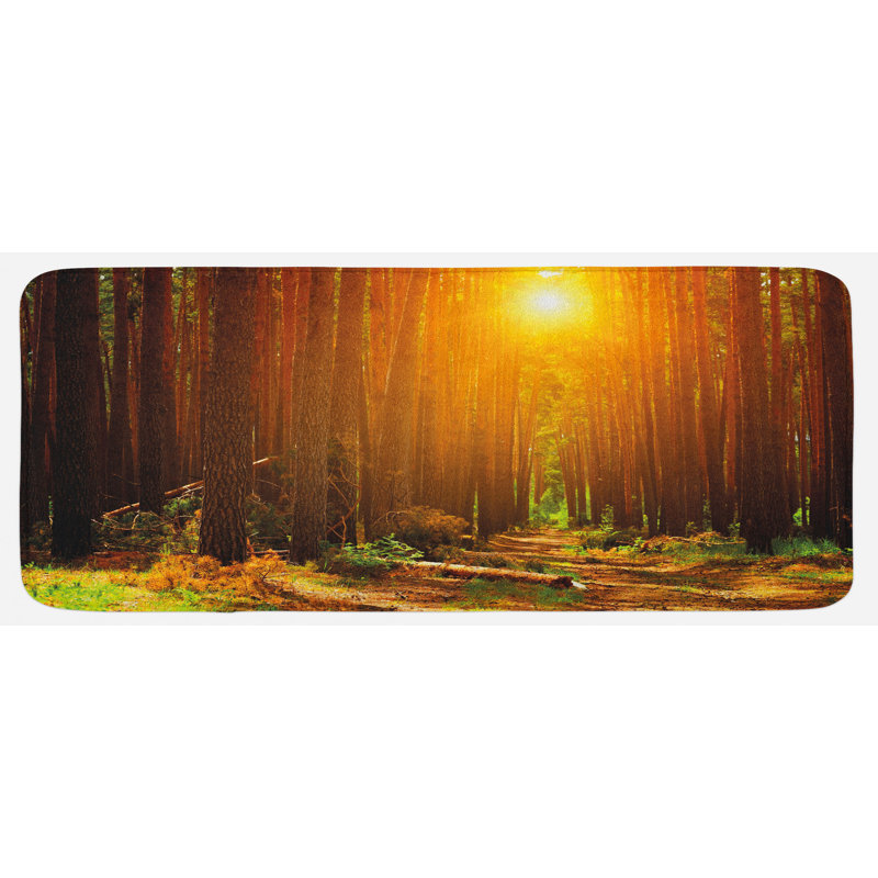Tapis de cuisine paysage