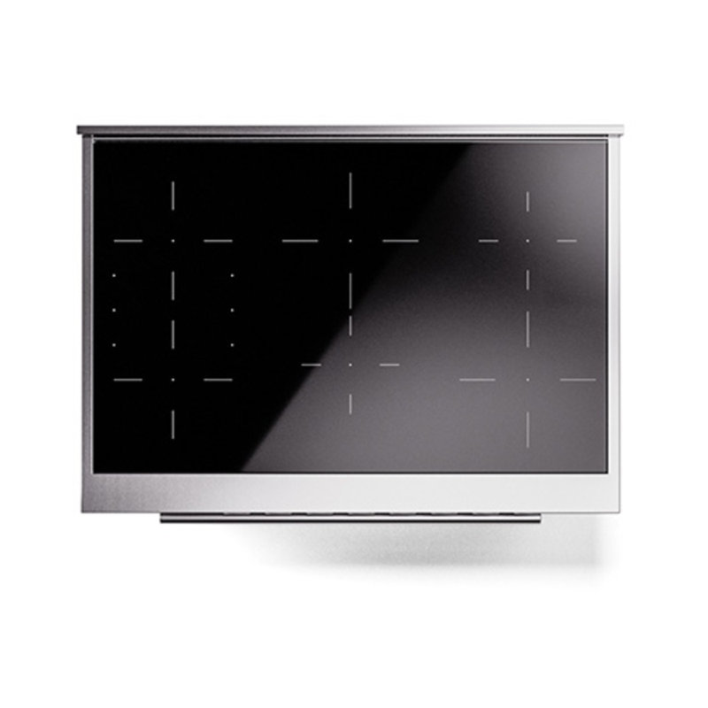 ILVE Professional Plus II 36 Induction Range, 6 Induction Elements (Stainless Steel), Stainless Steel