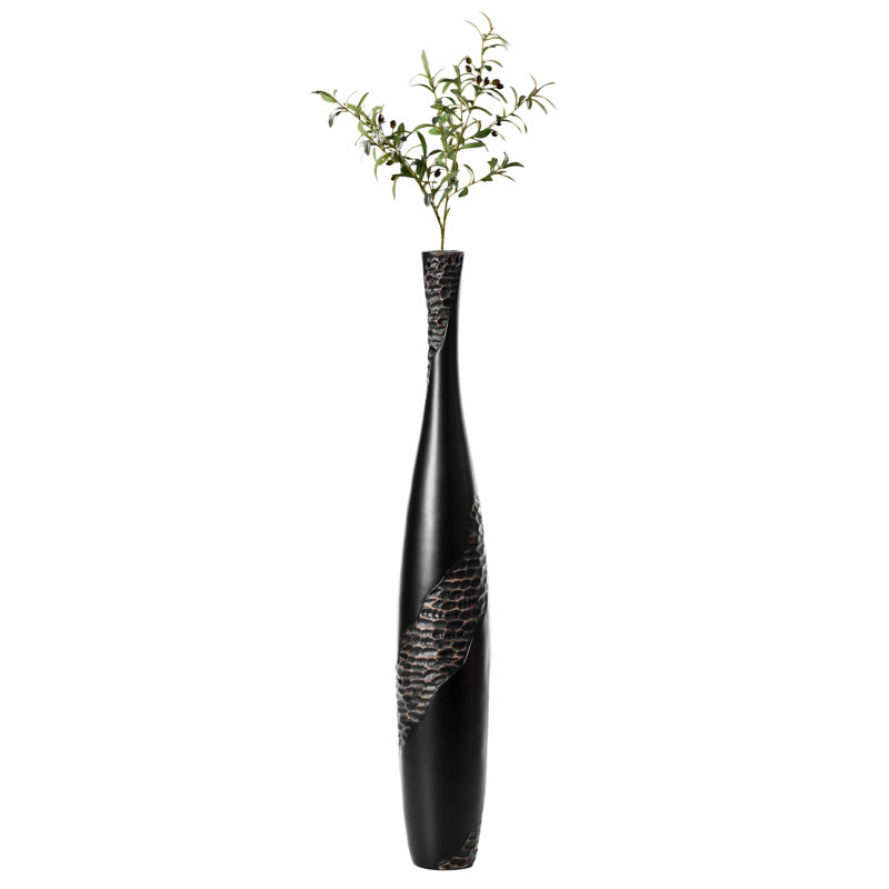 Floor Vase, 33.5" H x 5" W x 5.5" D