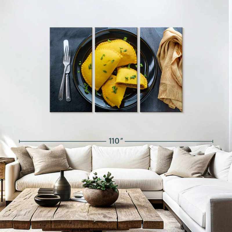 Yarlin Jamaican Beef Turnovers, 48" H x 74" W