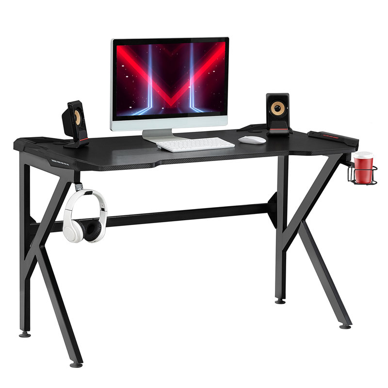 Jeffry Metal Base Computer Desk