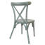 Chaise de patio empilable