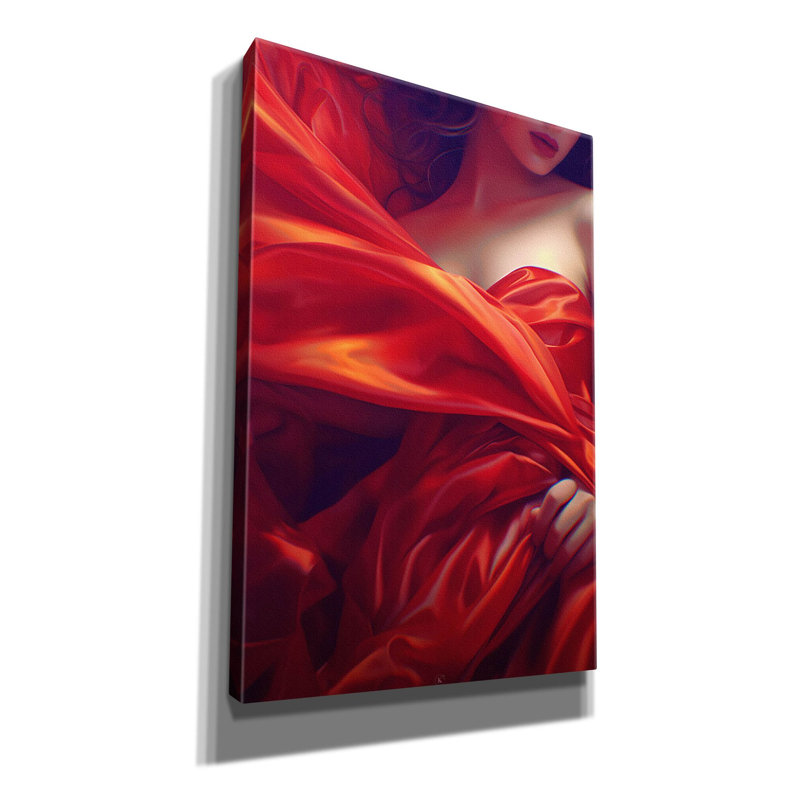 «Silk And Skin» par Katalina, art mural sur toile, H 60 po x l 40 po x P 1,5 po