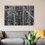 « conlines, b&w » par bill sherrell, impression sur toile tendue-73788359-73788360-73788361