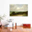 Wooded Landscape With A Ploughman by John Constable - Print on Canvas-50019403-56673169