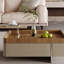 Table basse créative légère et luxueuse