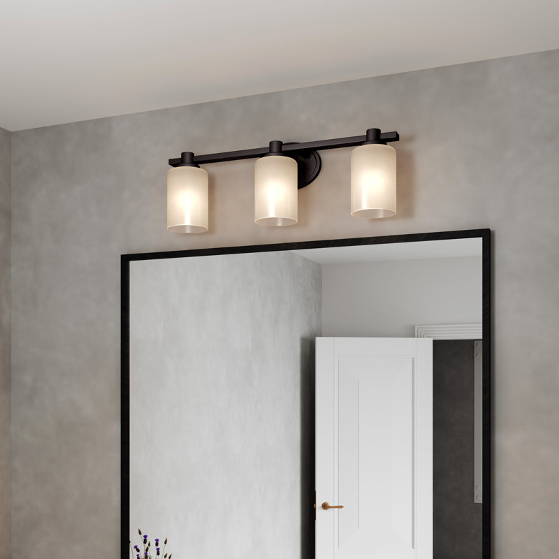 Meuble-lavabo à intensité variable Lito, Nickel, 3