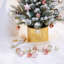 Ensemble de 35 décorations de Noël incassables couleur champagne rosé, boules de 4 cm et 6 cm avec étoile pour le sapin, pour décorer votre sapin pendant les fêtes.