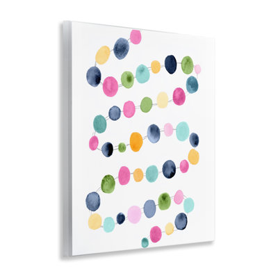 "Pastel Dots", art mural par Lisa Nohren