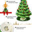 Arbre de Noël en céramique peint à la main Prelit-864359152