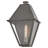 Endsley Single Light Outdoor Aluminum Wall Mount Lantern-94487007