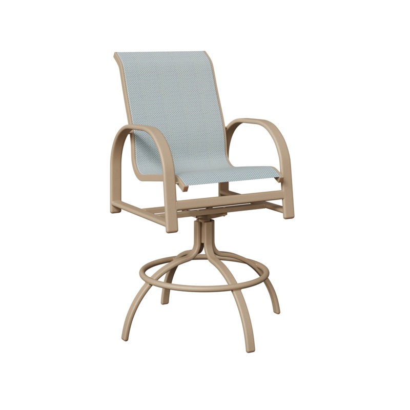 Chaise berçante pivotante Berlin Gardens Murphy Slings, Interlock Calypso, Sahara moucheté