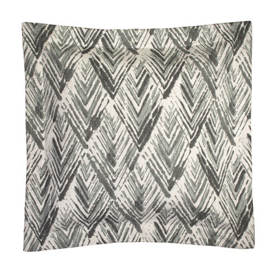 Garden Ink Cotton Blend Geometric Sham
