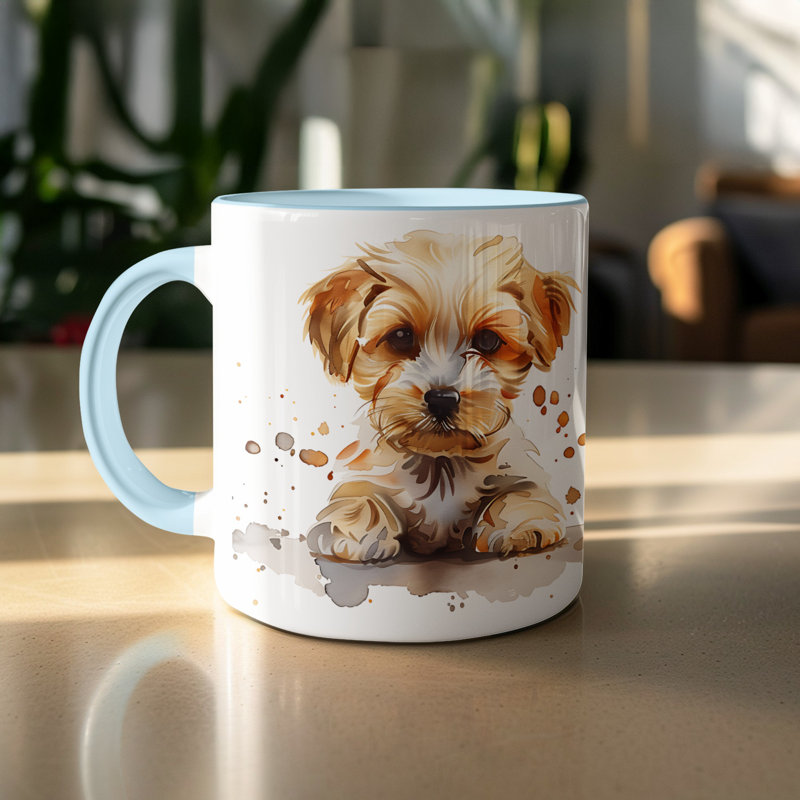 Mug, 2, Light Blue