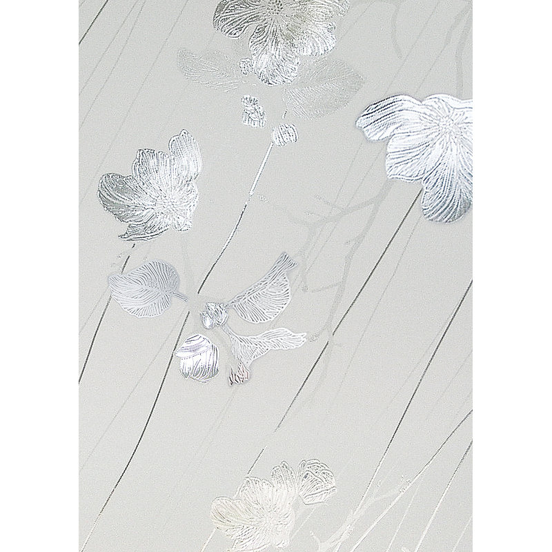 Frosted Silver Rose 24" x 36" Vinyl Window Film