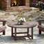 Table basse ronde en polyuréthane 38 "Laguna-168856396