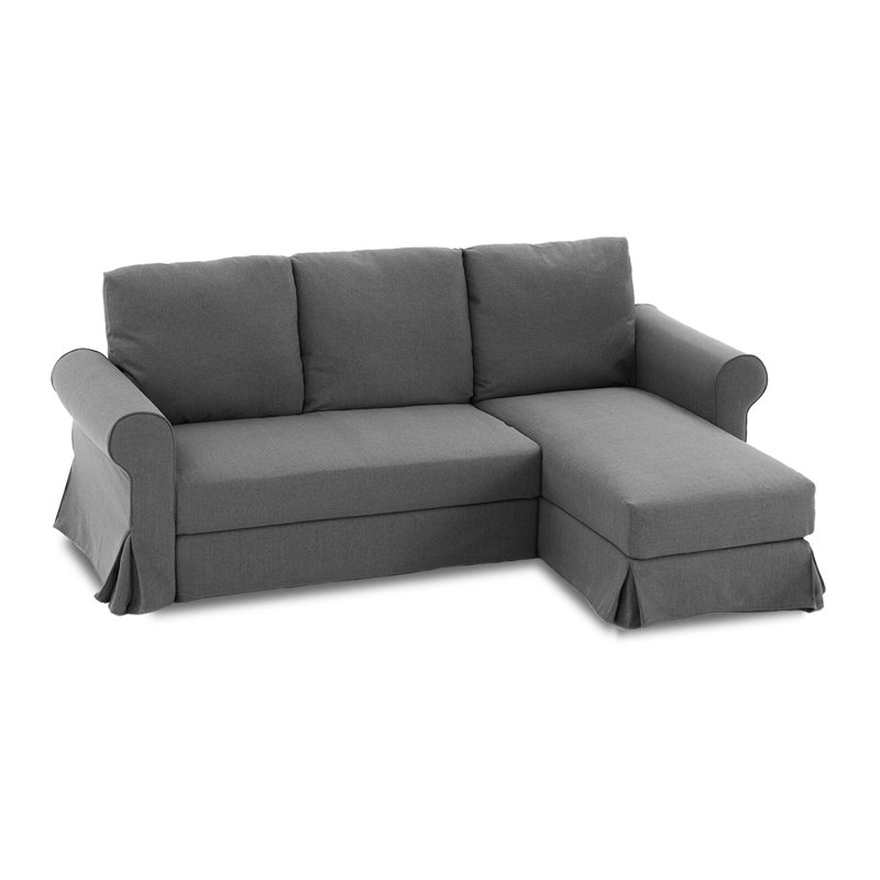 90.6" Wide Reversible Sofa and Chaise