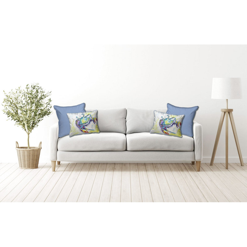 Housse et insert de coussin rectangulaire Mosse, H 16 po x l 20 po