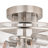 Antonia Glass Semi Flush Mount