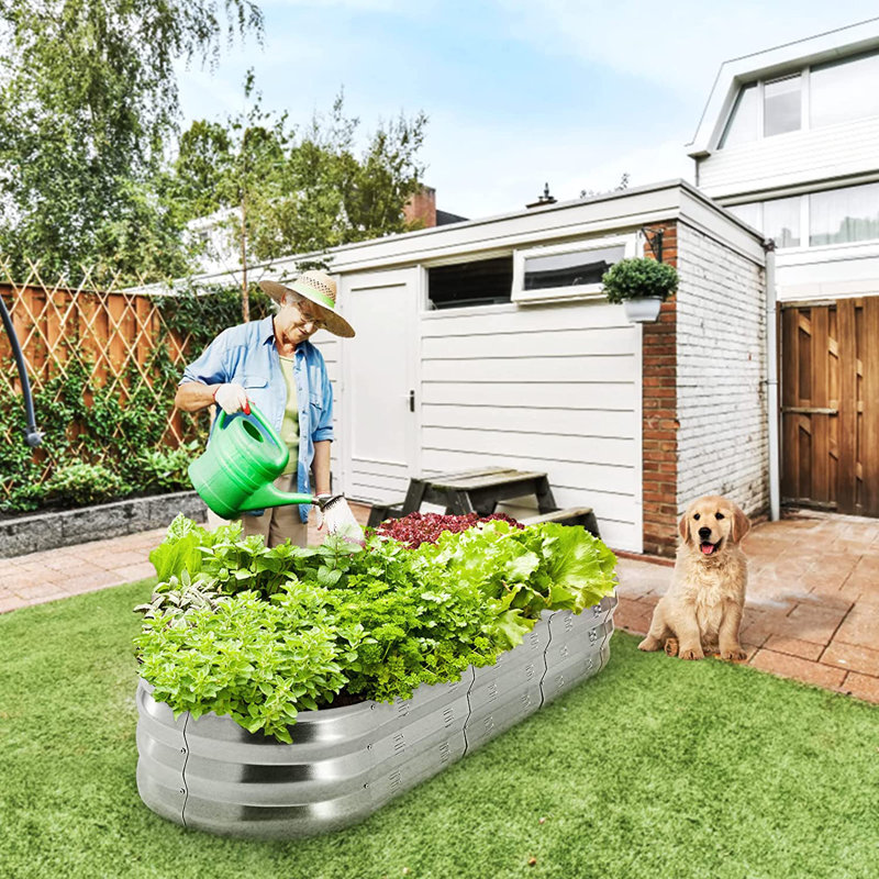 Bendetta Metal Raised Garden Bed