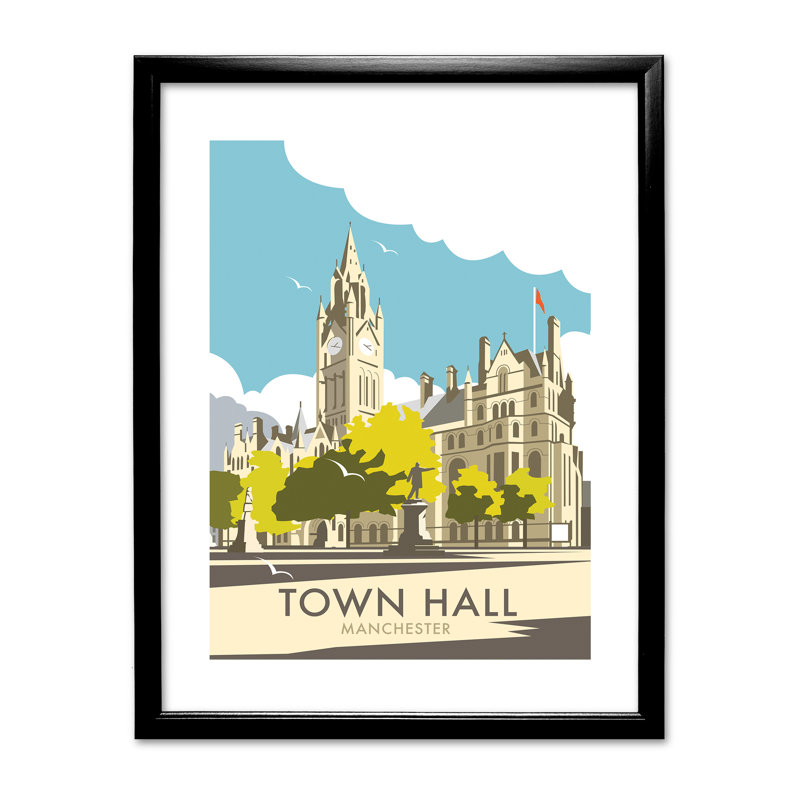Dave Thompson - Single Picture Frame Print, Black