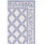 Tapis géométrique en laine crocheté à la main Roseta-22210898