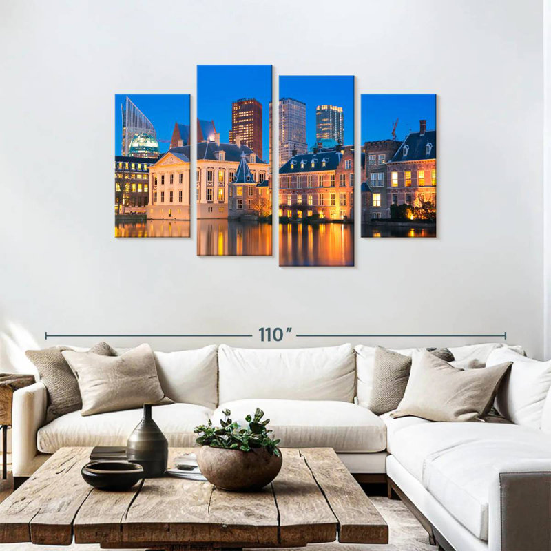 Nicci Dutch Parliament Buildings, 48" H x 75" W