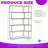 Unavela Freestanding Corner Bookshelf: Extended Size, Anti-Tipping Safety-738206893
