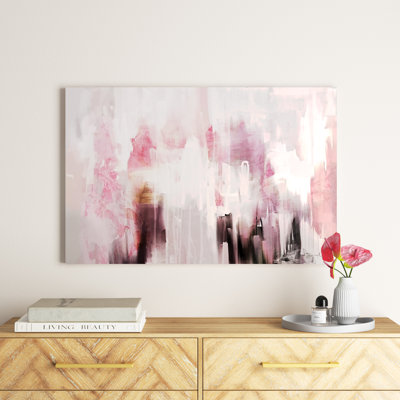 Blush by Dan Hobday - Wrapped Canvas Print