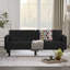 Velvet Futon Couch Convertible-487373539