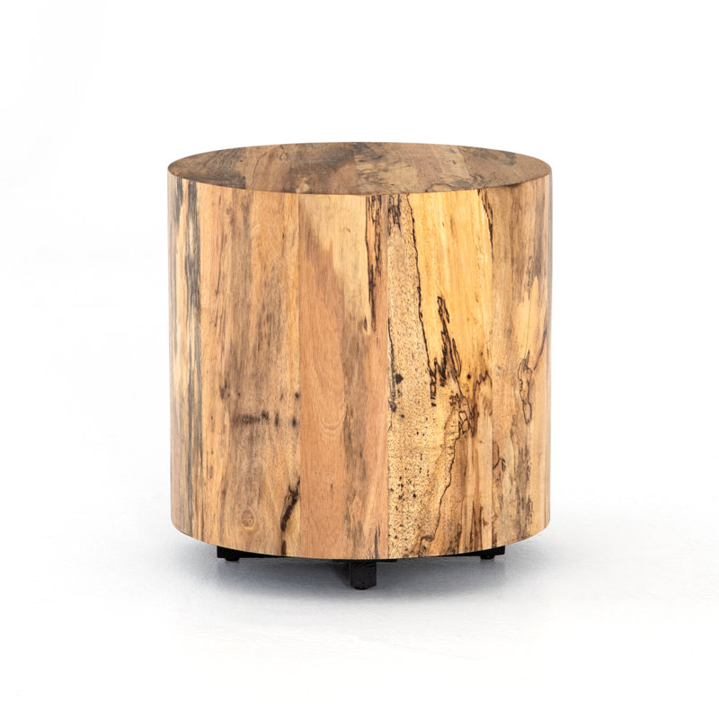 Hudson End Table, Spalted Primavera