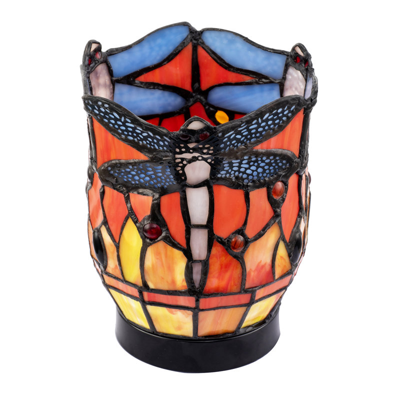 Metal Novelty Lamp, Orange