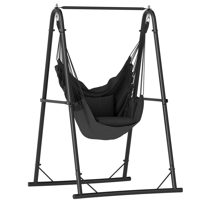 150 Person Porch Swing, Black