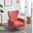 Milana 27" Wide Velvet Wingback Chair-883304314