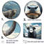 «Blue and Gray Yak», peinture sur toile-97034127-97034131