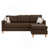Polyfibre chocolat sélectionné