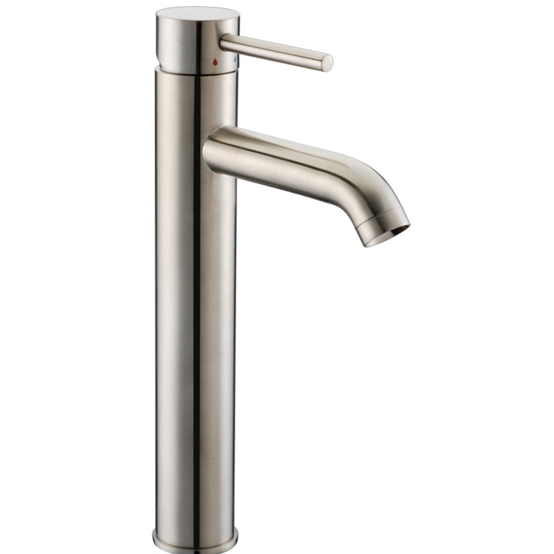 Single-handle Bathroom Faucet, Brushed Nickel
