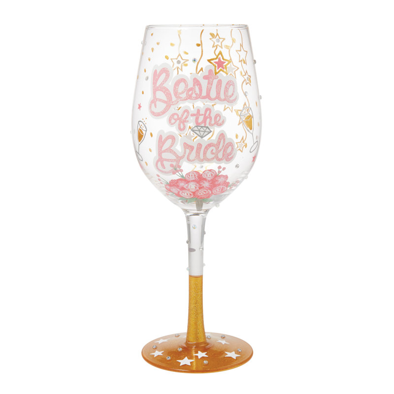 Verre à vin 15 oz. Enesco Lolita Bestie of the Bride