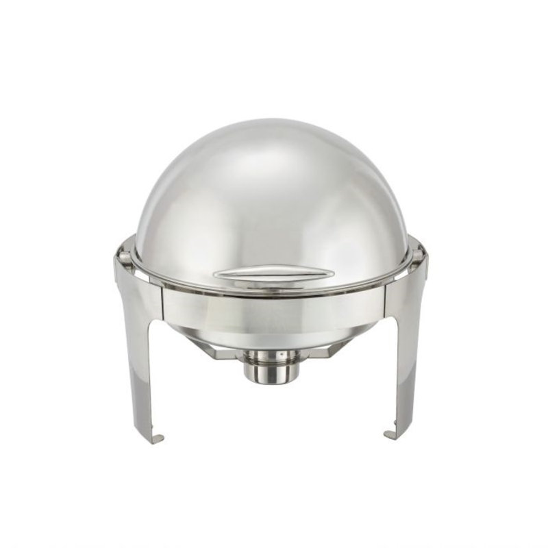 6L Round Roll Top Stainless Steel Handle