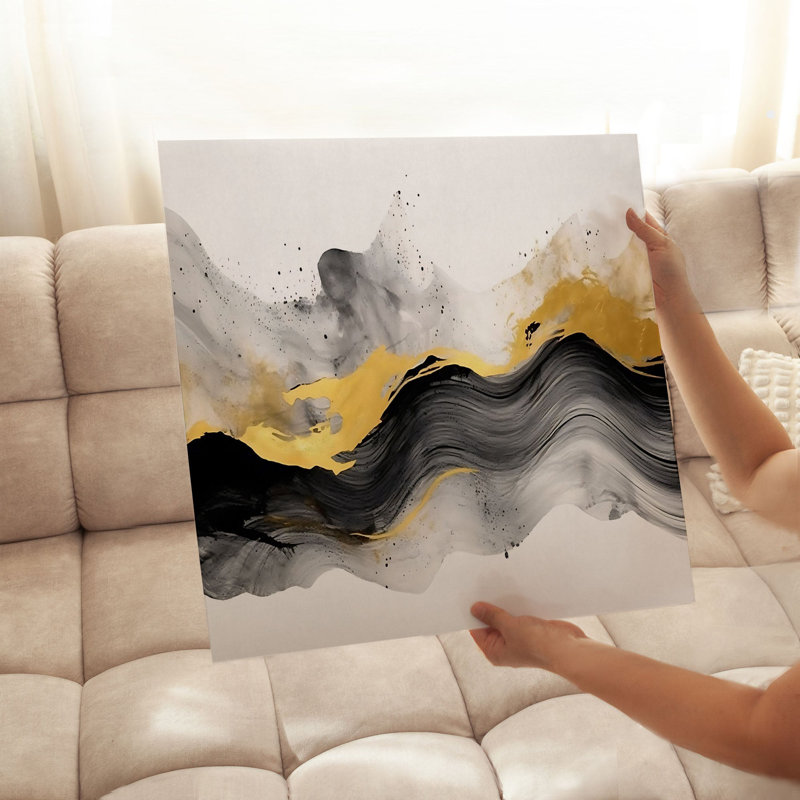 «Abstract Ethereal Dreams», reproduction d'art moderne sans cadre, H 14 po x l 14 po