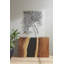Wire Tree Wall Art, Rectangular, Metal, Black