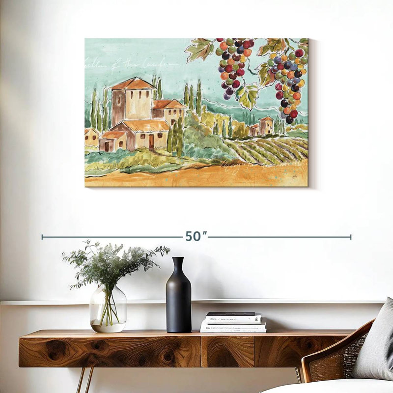 Brise toscane Alvord sans coquelicots, H 24 po x l 36 po