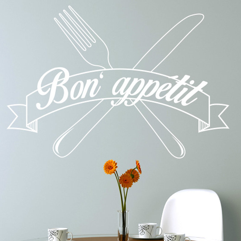 Wall Decal, White, Large