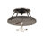 Waut Glass Semi Flush Mount