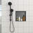 15" X 15" Stainless Steel Shower Niche, Gunmetal Black-1614819903-1614819896