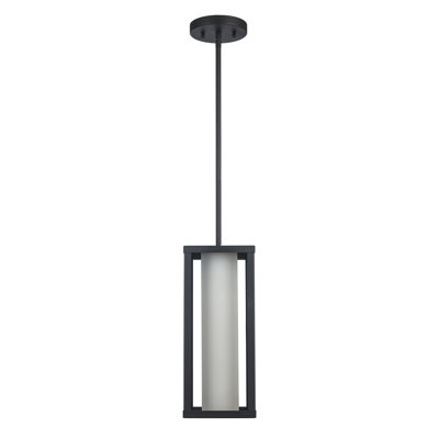 Luminaire suspendu rectangulaire à 1 lumière Mercer